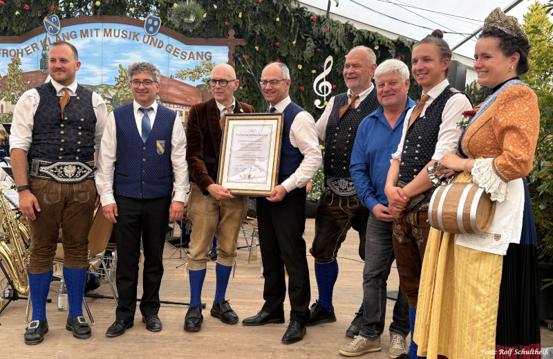 Die Partnerschaft zwischen der Tiroler Bundesmusikkapelle Kramsach und dem Musikverein „Harmonie“ Balzhofen